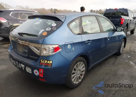 2009 Subaru Impreza 2.5I z USA, uszkodzony, nr VIN JF1GH60609H823224